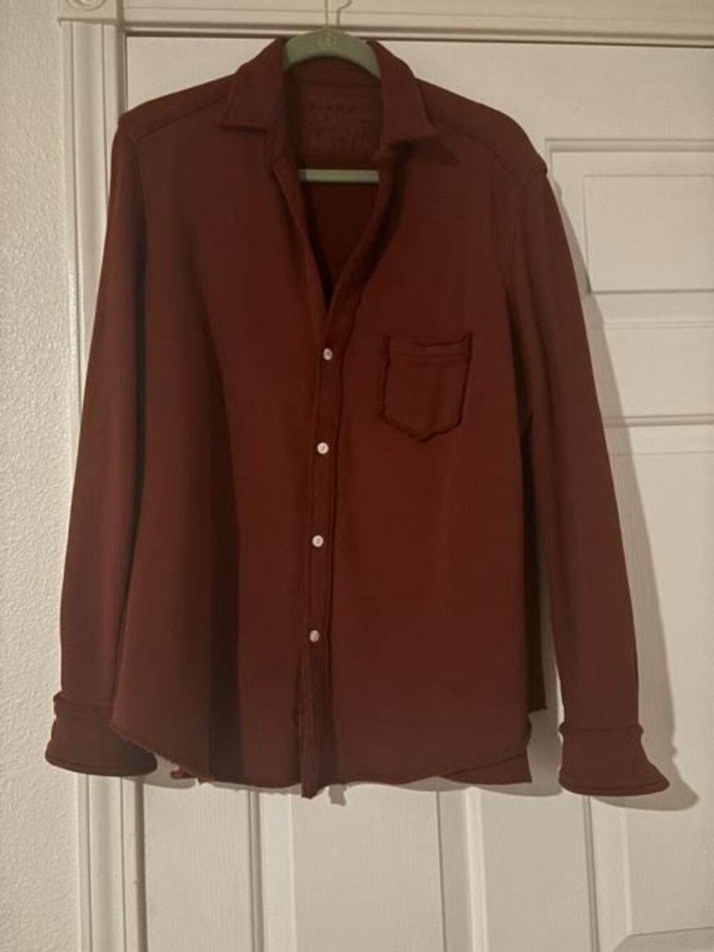 Frank and Eileen Sweatshirt Button Up